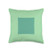 ColorblockPillows Spring Green Palette Modern Picture Frame Pattern Throw Pillow  16x16  Multicolor