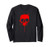 Metal Graffiti Skull - Dripping Paint Long Sleeve T-Shirt