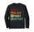 Eat Sleep Paint Repeat Painting Painter Artist Vintage Gift Long Sleeve T-Shirt