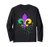Mardi Gras Fleur De Lis Paint Splatter NOLA Long Sleeve T-Shirt
