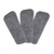 Microfiber Spray Mop Replacement Heads for Wet/Dry Mops Compatible With Bona Floor Care System 3 Pack (gray)