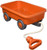 Green Toys Wagon - Orange Closed Box