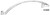 Graber Crystal Clear Flexible Arch Curtain Rod  28 to 40-Inch Customizable Width