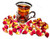 Red Rose Tea - Herbal - Flower Tea - Decaffeinated - Loose Tea - 3oz