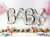 Baby 40 Inch Silver Large Helium Balloons Decorations,Foil Balloon, Baby Shower Balloon,Party Balloon,Party Decoration,Party Supplies