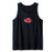 Naruto Shippuden Akatsuki Red Cloud Symbol Tank Top