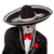 HalloweenAroundCorner.com Large Black Mexican Mariachi Sombrero Party HAT