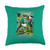 Green Lantern Space Sector 2814 Throw Pillow  18x18  Multicolor