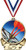 Darts First Place Medal  3" Gold Dartboard Bullseye Trophy Medal Award 1 Pack Prime
