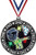 Paintball Second Place Medals  2 3 4" Silver Paintball Trophy Medal Award 1 Pack Prime