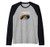 I Arted Colorful Pallet Cool Paint Funny Painter Raglan Baseball Tee