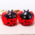 CeeSmartDeals Swimming Arm Floats Set | Two Kid's Ladybug Float Floaties Rings