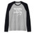 Retro Reading Is So Gangster Graffiti Art Paint Reader Raglan Baseball Tee