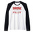 Drone Pilot Quadcopter Flying RC Aircraft Flight Remote Fun Raglan Baseball Tee