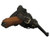 warreplica Paratrooper German P08 Luger Brown Leather Holster Fallschirmjager Holster