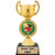 Crown Awards Personalized Shuffleboard Trophy  7.25" Gold Cup Shuffleboard Trophies with Free Custom Engraving 1 Pack Prime
