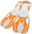 Cressi Rocks fins  White Orange  S M