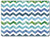 CounterArt Hardboard Placemat  Chevron  Set of 2