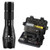 Goreit Tactical Flashlight,Super Bright LED Flashlight with Rechargeable Battery & charger, High Lumen, Zoomable, 5 Modes, Water Resistant Torch,Handheld Light for Camping,Hiking, Emergency