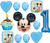 Mickey Mouse Party Supplies Babies 1st Birthday Balloon Bouquet Decoration