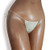 Crochet extreme micro g-string bikini bottoms Micro thong Tiny bikini bottom for sunbathing