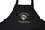 Funny Shiitake Happens Black Adjustable Embroidered Apron
