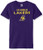 NBA by Outerstuff NBA Youth Boys Lonzo Ball Basic Short Sleeve Name and Number Tee  Regal Purple   Youth Medium 10-12