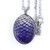 Purple Dragon Scales   Egg pendant necklace - HM
