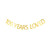 100 Years Loved Banner, 100th Birthday/Anniversary Party Decorations, Gold Glitter Party Sign 100 Years Loved Banner, 100th Birthday/Anniversary Party Decorations, Gold Glitter Party Sign