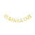 45 & Fabulous Banner, 45th Birthday/Anniversary Party Decorations, Gold Glitter Party Sign