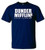 Logoz USA Dunder Mifflin Paper Company T-Shirts Navy Blue