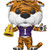 Mike The Tiger  LSU   Funko Pop College Vinyl Figure  and  1 Compatible Graphic Protector Bundle  006 - 42860 - B