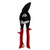 MIDWEST Blackout Series Aviation Snip - Left Cut Offset Tin Cutting Shears with Forged Blade  and  KUSH'N-POWER Comfort Grips - MWT-6510LO