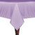 Ultimate Textile 52 x 70-Inch Rectangular Polyester Linen Tablecloth Lilac Light Purple