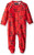 Outerstuff NFL Tampa Bay Buccaneers Newborn  and  Infant Raglan Zip Up Coverall Red  0-3 Months Outerstuff NFL Tampa Bay Buccaneers Newborn  and  Infant Raglan Zip Up Coverall Red  0-3 Months