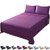 LBRO2M Bed Sheet Set Twin XL Size 16 Inches Deep Pocket 1800 Thread Count 100% Microfiber Sheet Bedding Super Soft Hypoallergenic Breathable Resistant Fade Wrinkle Cool Warm   3 Piece  Purple
