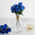 Efavormart 84 Artificial Buds Roses for DIY Wedding Bouquets Centerpieces Arrangements Party Home Decoration Supply - Royal Blue