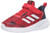 adidas Kids Fortarun Spider Elastic Cross Trainer  White Vivid Red Black  5 US Unisex Toddler