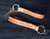 Leather Personalized Key chain  Custom Leather Key ring  Custom text  mountains  heart  arrow  infinity  tribal stamps  The mountains are calling and I must go