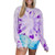 Gibobby Womens Sweatshirts Pullover Women's Tie Dye Sweatshirts Oversized Long Sleeve Crewneck Loose Fit Casual Pullover Shirts Tops Purple