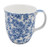 McIntosh Pretty Chintzy Light Blue Roses Fine Bone China  12 oz  Java Mug in Matching Gift Box