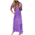 Gibobby Womens Maxi Dresses for Wedding Guest Women's Casual Loose Pocket Long Dress Short Sleeve Split Maxi Dresses Purple