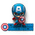 3DLightFX Marvel Avengers Captain America Mini 3D Deco Light