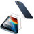 CASEKOO Slim Fit Blue Case  and  Screen Protector Designed for iPhone 12 12 Pro Screen Protector
