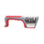 Best Kitchen Knife Sharpener - 4-Stage Manual Knife Sharpening Tool Sharpens Chef's Knives- Kitchen Accessories Red