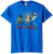 Rat Fink Big Daddy Ed Roth Rat n ROLL Royal Blue Men's Shirt  M