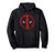 Marvel Deadpool Symbol Red Spray Paint Hooded Sweatshirt