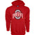 Blue84 NCAA Ohio State Buckeyes Mens Hoodie Team Color Icon  Ohio State Buckeyes Red  X-Large  MHS_ICON_TEAM