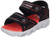Skechers baby boys Hypno-splash Sandal  Black Red  11 Little Kid US