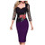 Women Dresses Floral Printed Cocktail Party Evening Bodycon Dress Beach Sundress for Summer  3XL  3Purple Women Dresses Floral Printed Cocktail Party Evening Bodycon Dress Beach Sundress for Summer  3XL  3Purple